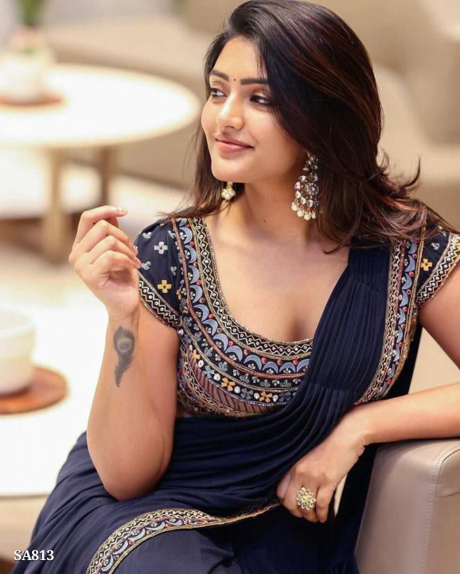 Karva Chauth Special Saree Georgette Saree*