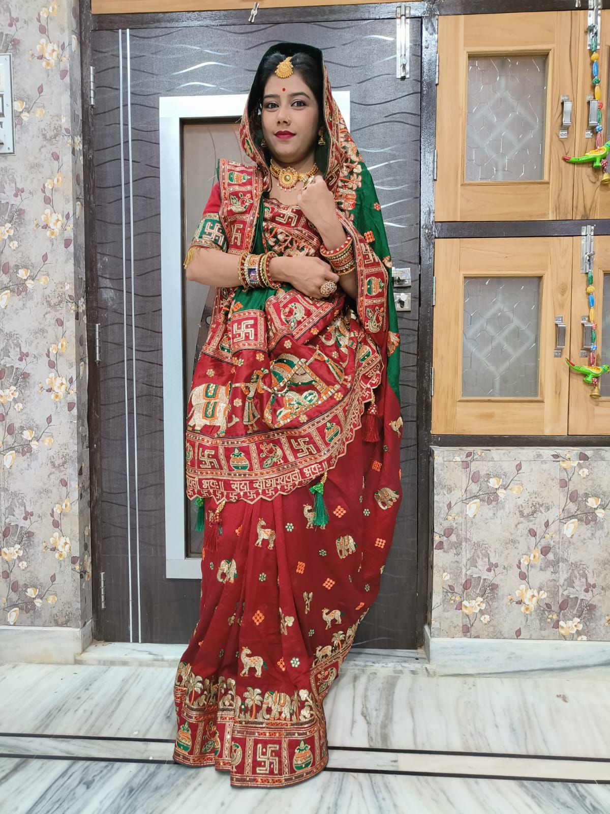 pure Soft Silk hand diamond work premium saree