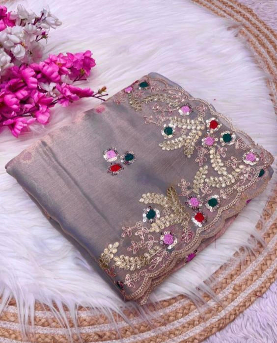 Two Ton Fendy Chiffon saree