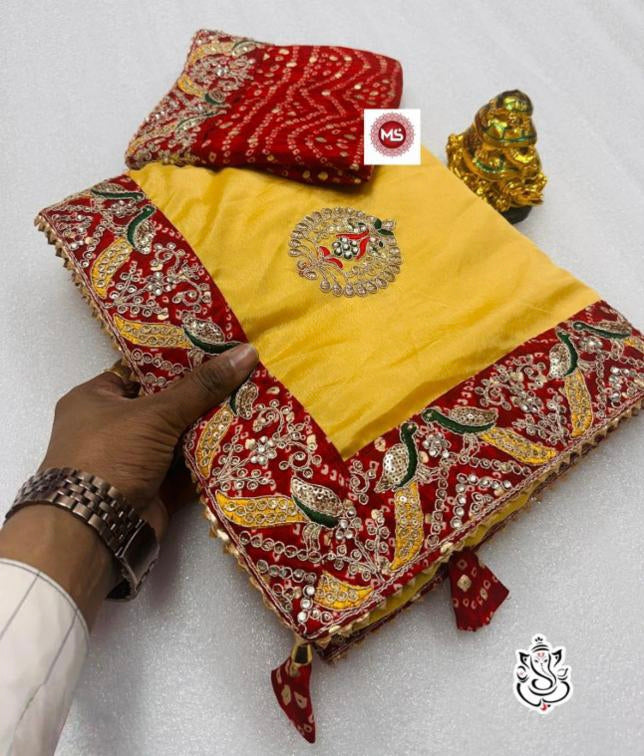 pure dola silk saree