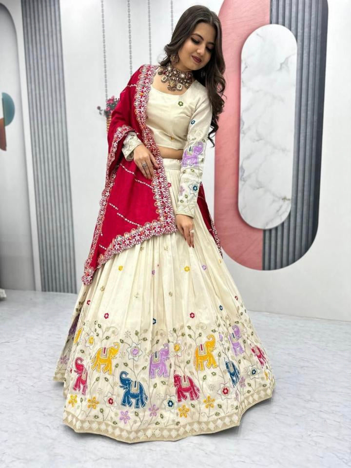 Micro Cotton fancy Gown set.