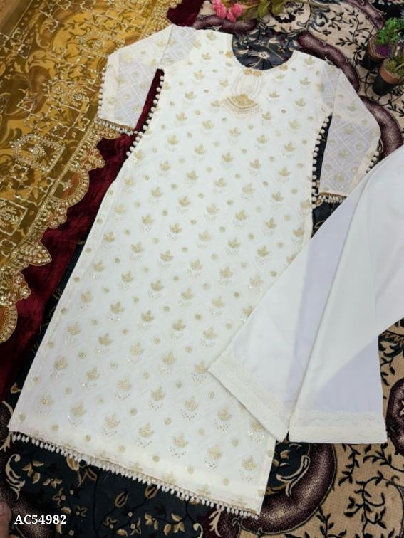 Top Pant Dupatta* set full stitching