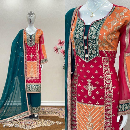 suits ,plazoo,dupatta* set full stitching