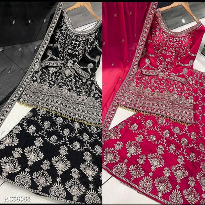 suits ,sharara,dupatta* set full stitching