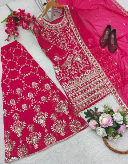 suits ,sharara,dupatta* set full stitching