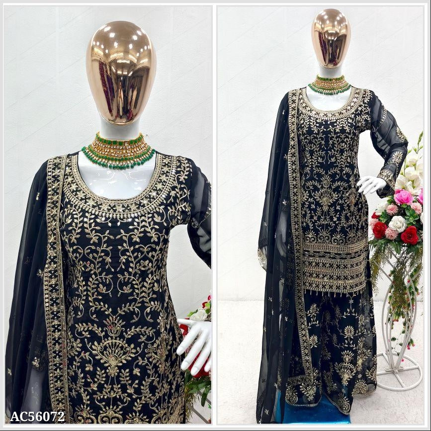 suits ,sharara,dupatta* set full stitching