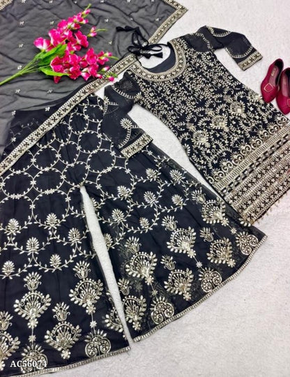 suits ,sharara,dupatta* set full stitching