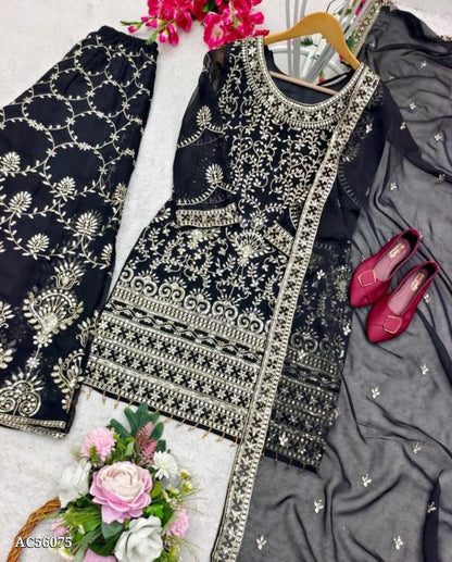 suits ,sharara,dupatta* set full stitching