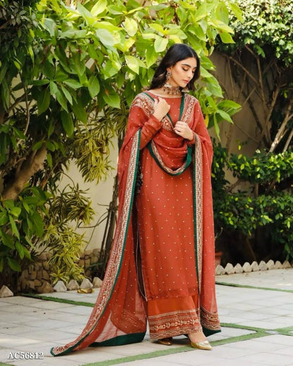 suits  Pant Dupatta* set full stitching