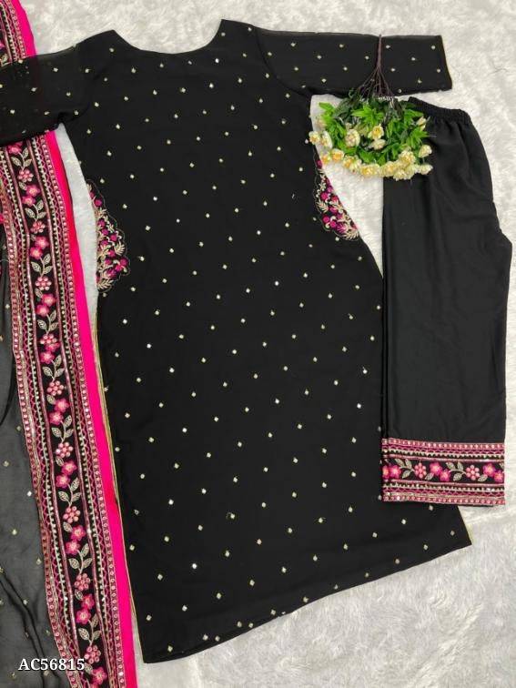 suits  Pant Dupatta* set full stitching