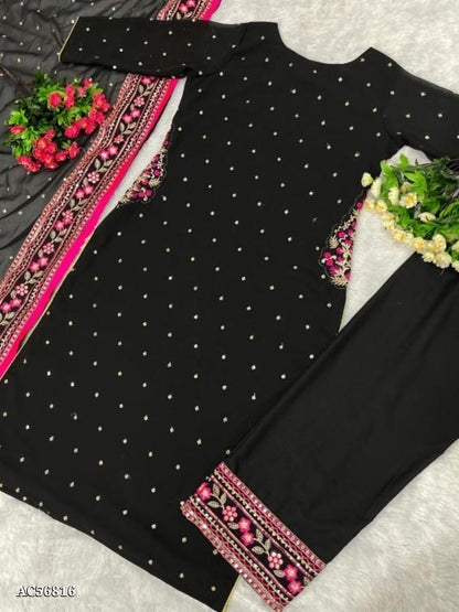 suits  Pant Dupatta* set full stitching