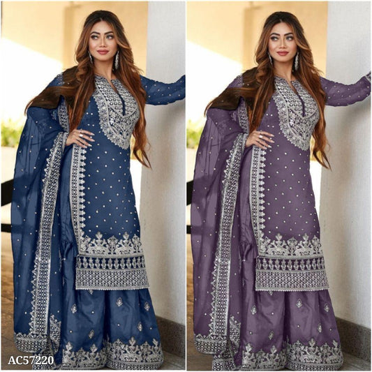 suits  Gharara Dupatta* set full stitching