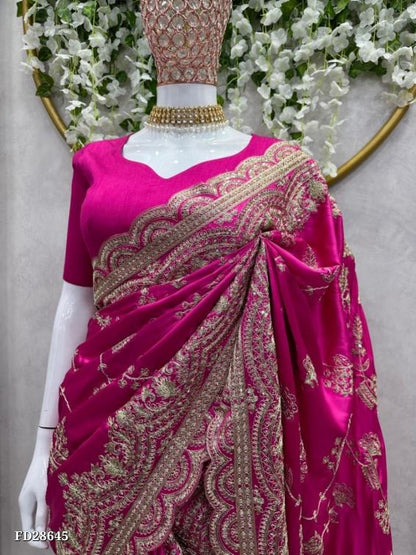 mono benglori saree coding with Sequnce work all over saree