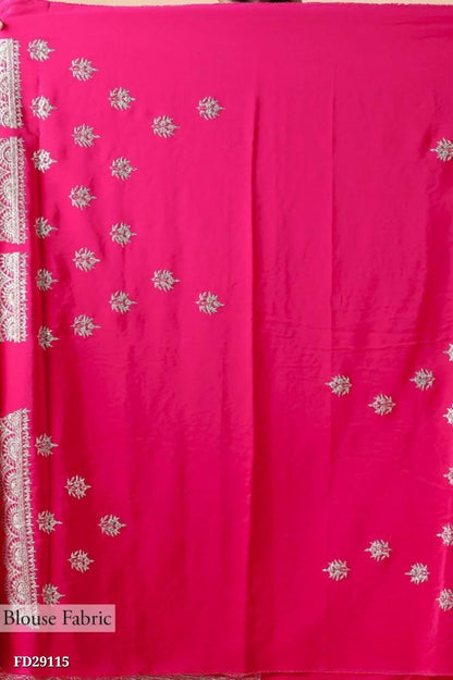 Superhit Georgette Embroidery Saree Design