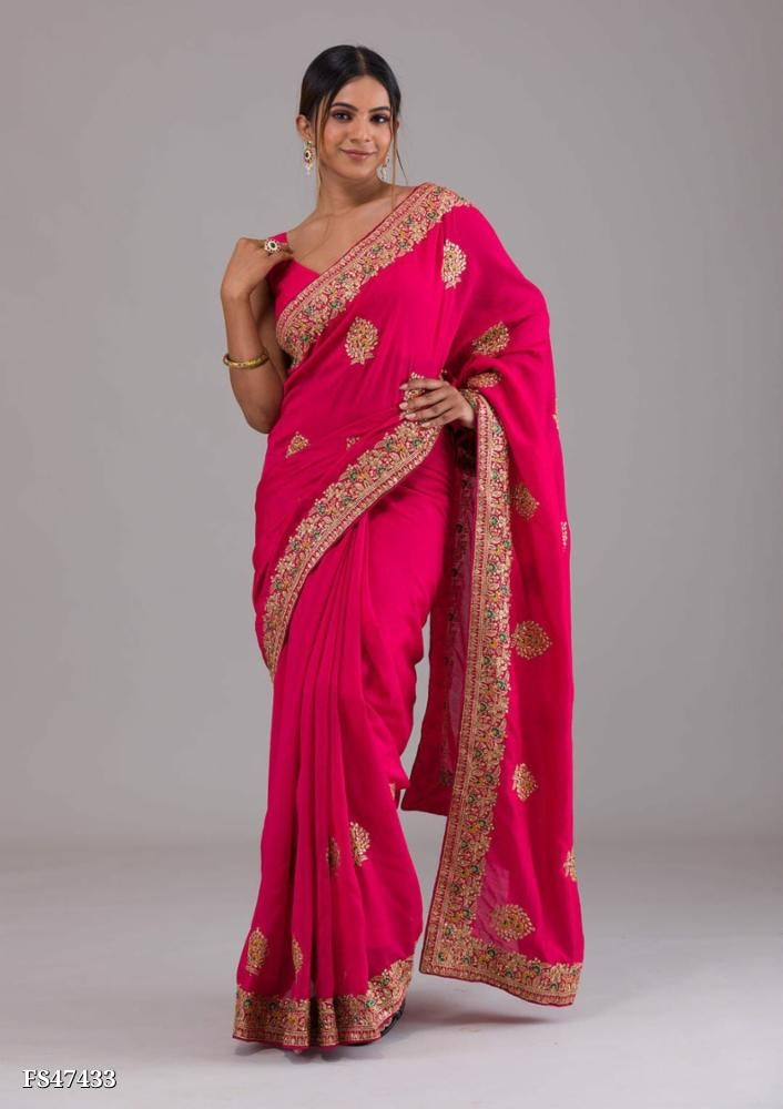 Designer Saree And U Is A Best Combination saree