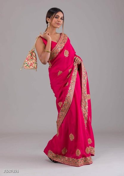 Designer Saree And U Is A Best Combination saree