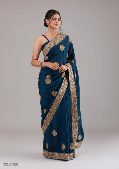 Designer Saree And U Is A Best Combination saree