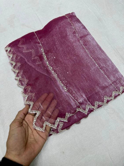 New Zimmy Choo hand work Saree