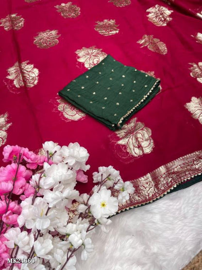 Pure Viscose Saree