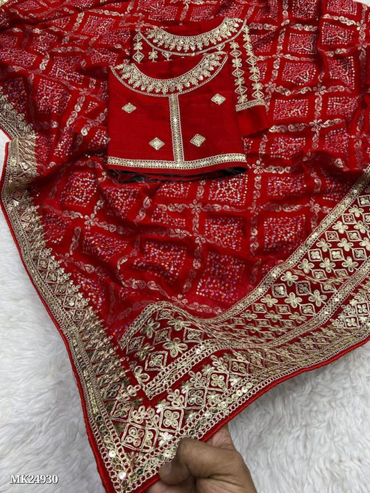 foil vhichitra blooming khadi bandej saree