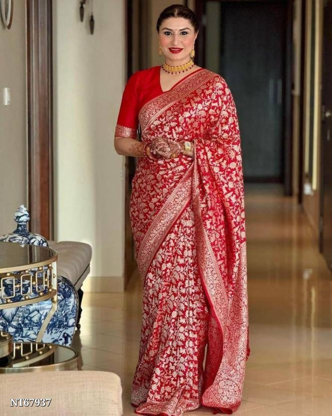 Pure banarasi Saree