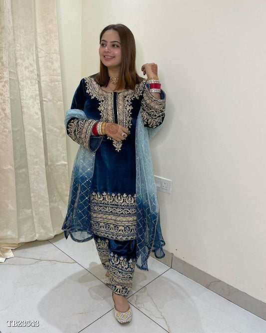 Wear Look Top-Dupatta and Fully Stiched Bottom