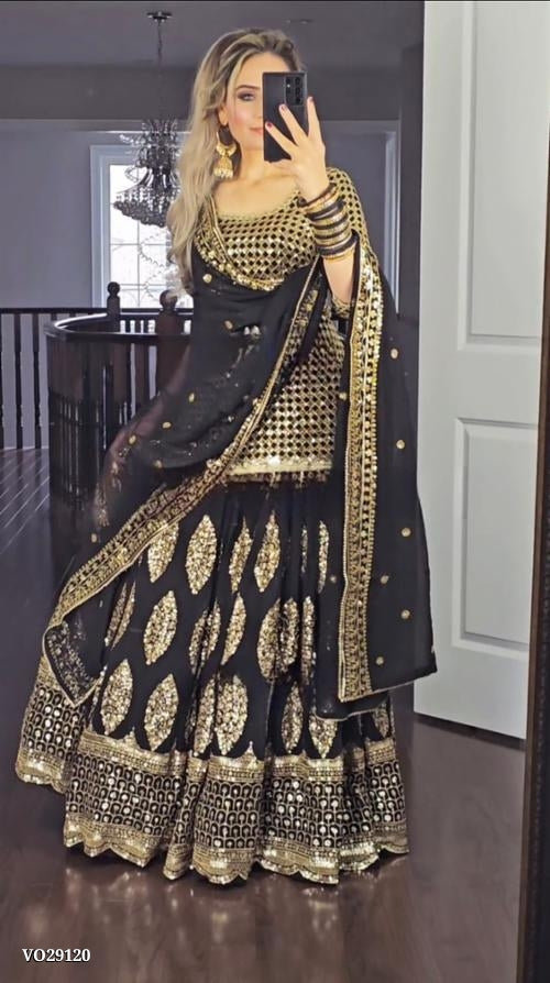 Top Lengha set full stitching full work