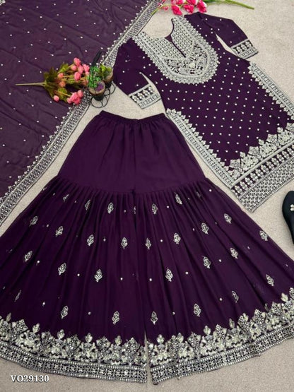 top Ghagra set full stitching suits