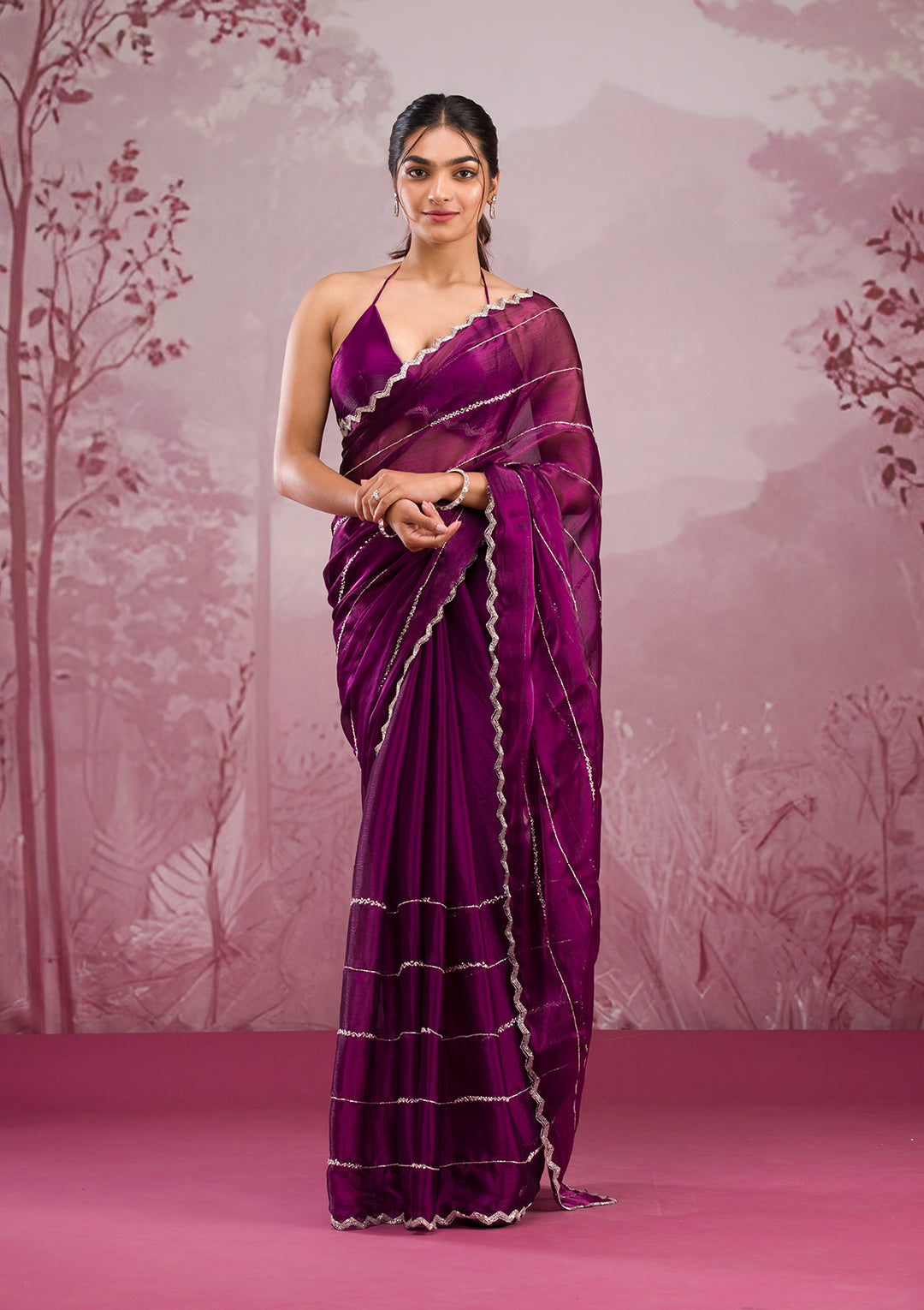 New Zimmy Choo hand work Saree