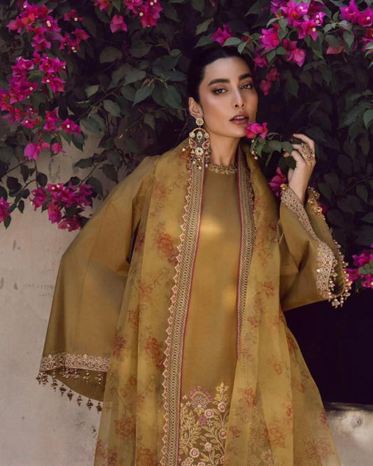 French Crep Silk suit set
