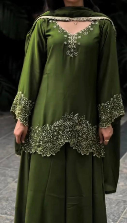 Sharara suit set