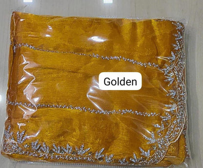 Zimmy Choo hand work saree diamond stone work