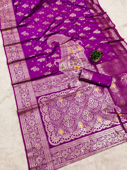 Pure silk Pethani saree