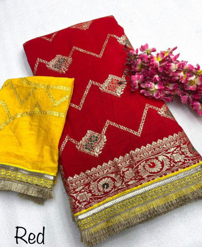 Meena Viscose Broom saree