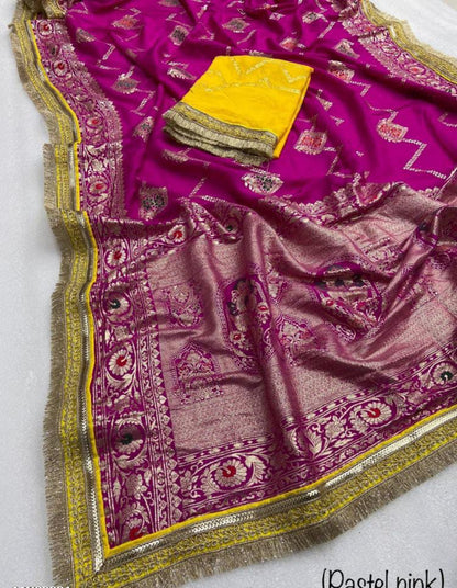 Meena Viscose Broom saree