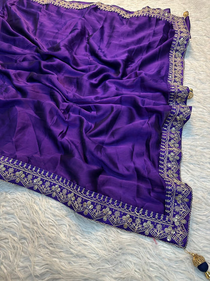 celebrity sequence saree