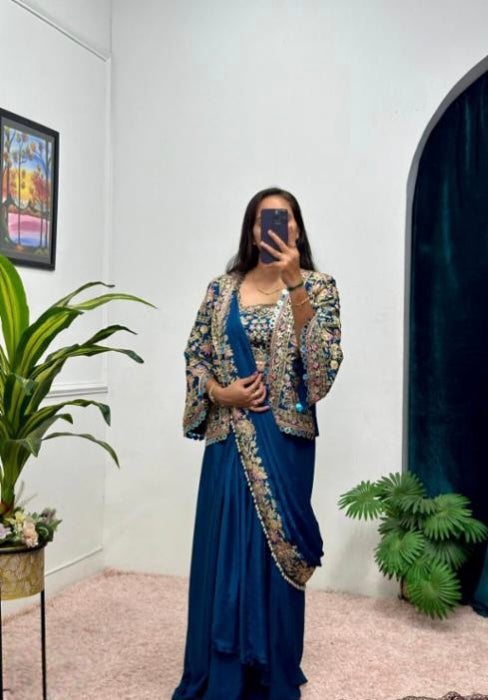 Ready To Wear fancy Saree