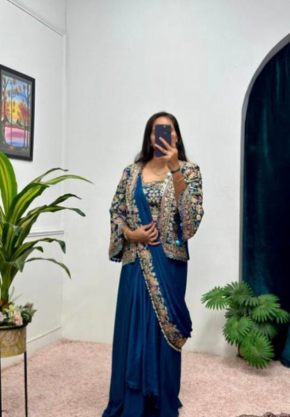 Ready To Wear fancy Saree